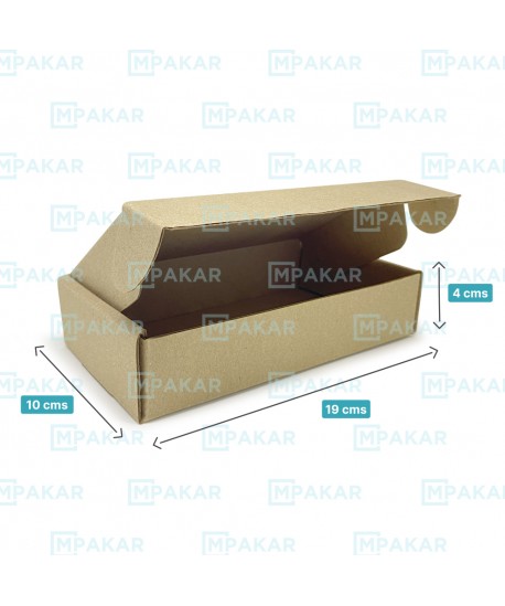 Caja E-commerce microcorrugado 4 cm x 19 cm x 10cm